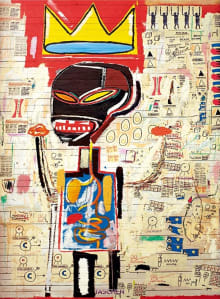 Book cover of Jean-Michel Basquiat