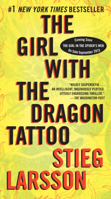 Book cover of The Girl with the Dragon Tattoo