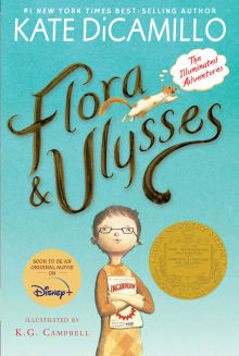 Book cover of Flora & Ulysses: The Illuminated Adventures