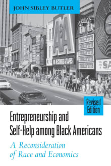 Book cover of Entrepreneurship and Self-Help among Black Americans: A Reconsideration of Race and Economics