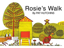 Book cover of Rosie's Walk