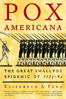 Book cover of Pox Americana: The Great Smallpox Epidemic of 1775-82