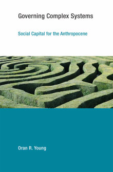 Book cover of Governing Complex Systems: Social Capital for the Anthropocene