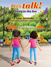 Book cover of Let's Talk! Going to the Zoo