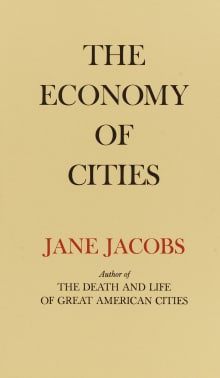 Book cover of The Economy of Cities