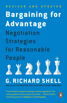 Book cover of Bargaining for Advantage: Negotiation Strategies for Reasonable People