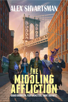 Book cover of The Middling Affliction: The Conradverse Chronicles, Book 1