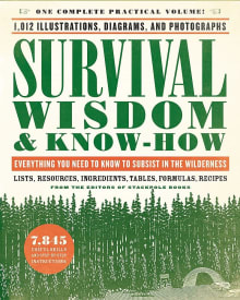 Book cover of Survival Wisdom & Know How: Everything You Need to Know to Subsist in the Wilderness