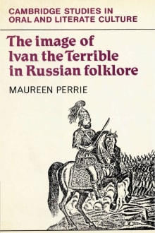Book cover of The Image of Ivan the Terrible in Russian Folklore
