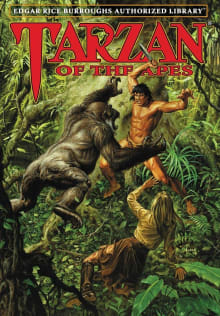 Book cover of Tarzan of the Apes: Edgar Rice Burroughs Authorized Library