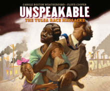 Book cover of Unspeakable: The Tulsa Race Massacre