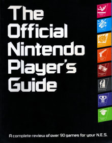 Book cover of The Official Nintendo Player's Guide NES 1987