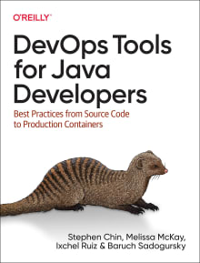 Book cover of DevOps Tools for Java Developers: Best Practices from Source Code to Production Containers