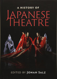 Book cover of A History of Japanese Theatre