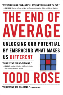 Book cover of The End of Average: Unlocking Our Potential by Embracing What Makes Us Different