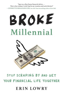 Book cover of Broke Millennial