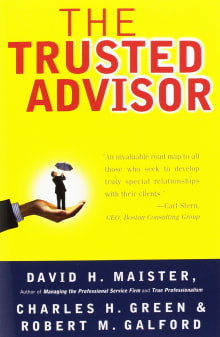 Book cover of The Trusted Advisor