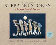 Book cover of Stepping Stones: A Refugee Family's Journey