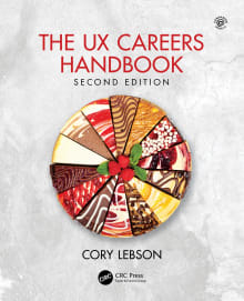 Book cover of The UX Careers Handbook