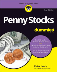 Book cover of Penny Stocks for Dummies