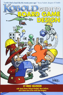 Book cover of The Kobold Guide to Board Game Design