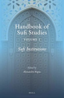 Book cover of Sufi Institutions