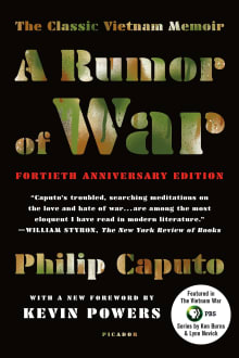 Book cover of A Rumor of War: The Classic Vietnam Memoir