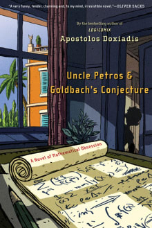 Book cover of Uncle Petros and Goldbach's Conjecture