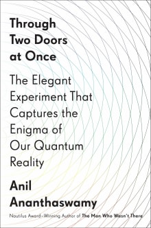 Book cover of Through Two Doors at Once: The Elegant Experiment That Captures the Enigma of Our Quantum Reality