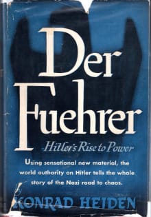 Book cover of Der Fuehrer: Hitler's Rise to Power