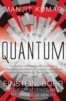 Book cover of Quantum: Einstein, Bohr, and the Great Debate about the Nature of Reality