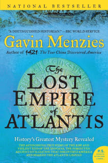 Book cover of The Lost Empire of Atlantis: History's Greatest Mystery Revealed