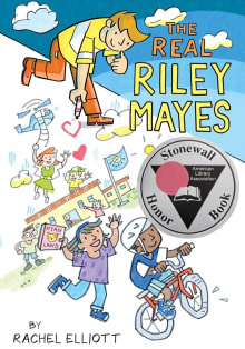 Book cover of The Real Riley Mayes