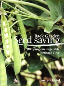 Book cover of Back Garden Seed Saving: Keeping Our Vegetable Heritage Alive