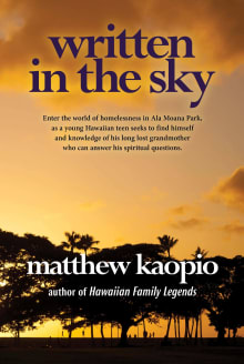 Book cover of Written in the Sky