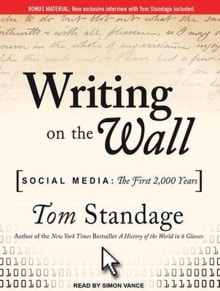 Book cover of Writing on the Wall: Social Media - The First 2,000 Years