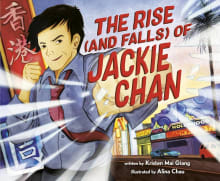 Book cover of The Rise (and Falls) of Jackie Chan