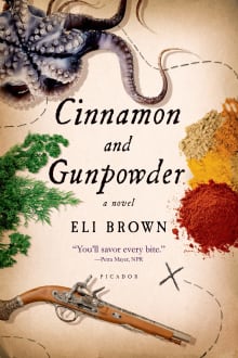 Book cover of Cinnamon and Gunpowder
