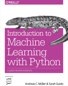 Book cover of Introduction to Machine Learning with Python: A Guide for Data Scientists