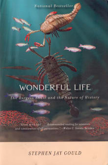 Book cover of Wonderful Life: The Burgess Shale and the Nature of History