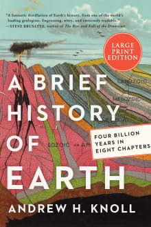 Book cover of A Brief History of Earth: Four Billion Years in Eight Chapters