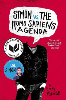 Book cover of Simon vs. the Homo Sapiens Agenda