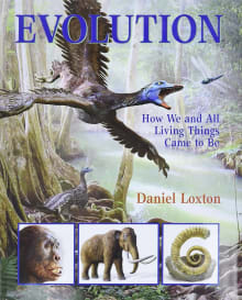 Book cover of Evolution: How We and All Living Things Came to Be