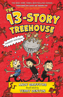 Book cover of The 13-Story Treehouse