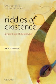 Book cover of Riddles of Existence: A Guided Tour of Metaphysics