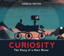 Book cover of Curiosity: The Story of a Mars Rover