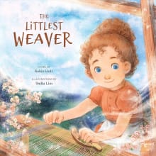 Book cover of The Littlest Weaver