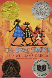 Book cover of One Crazy Summer