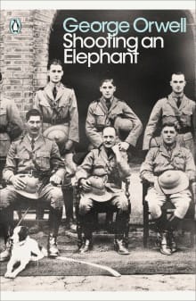 Book cover of Shooting An Elephant