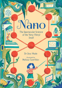 Book cover of Nano: The Spectacular Science of the Very (Very) Small